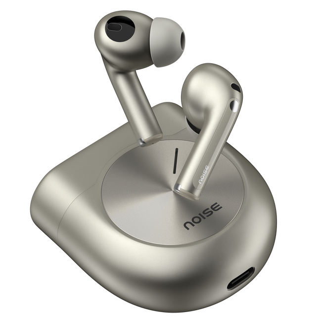 Noise Master Buds Truly Wireless Bluetooth Earbuds - Titanium