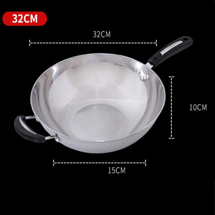 EASY & CLEAN FRYING WOK 32CM + GLASS LID