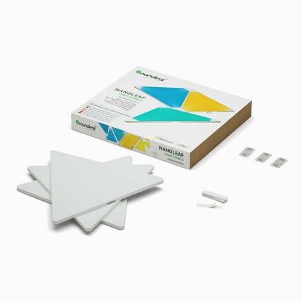Nanoleaf Shapes Triangles White 3 Pack Epansion Panels Only