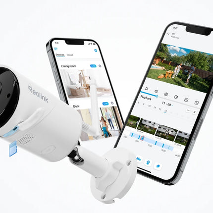 Reolink Argus Eco Wire-Free Wireless Outdoor Battery/Solar-Powered Security Camera