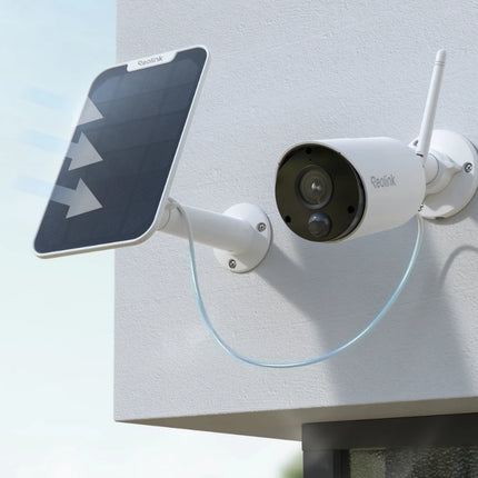 Reolink Argus Eco Wire-Free Wireless Outdoor Battery/Solar-Powered Security Camera