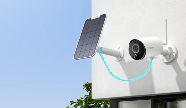 Reolink Argus Eco Wire-Free Wireless Outdoor Battery/Solar-Powered Security Camera