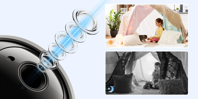 Reolink E1 Pro Smart 5MP Wi-Fi PT Indoor Security Camera