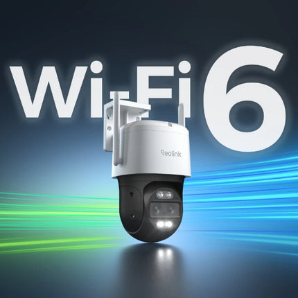 Reolink TrackMix WiFi 4K PTZ Wi-Fi 6 Dual-Lens Security Camera