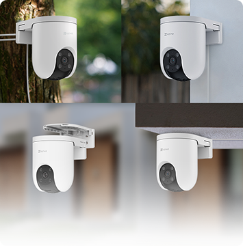 EZVIZ 2K 5MP - Pan & Tilt Wi-Fi outdoor Camera
