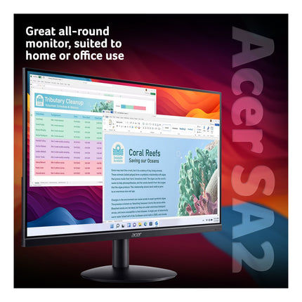 Acer 24" Full HD 100Hz 1ms Freesync Ultra Thin Monitor with Speakers