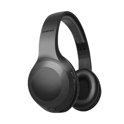 Promate Headset Deep Bass Over-Ear Wireless Headphones