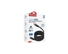 Promate 60W Power Delivery Self-Organizing Magnetic USB-C Cable SPRINGY.BLACK