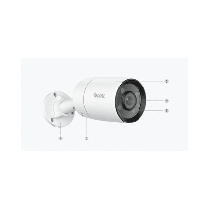 Reolink CX410 ColorX 4MP 2K PoE IP Camera with True Full-Color Night Vision
