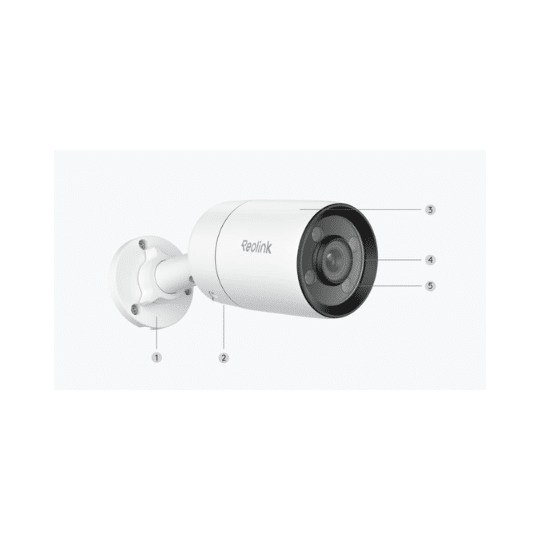 Reolink CX410 ColorX 4MP 2K PoE IP Camera with True Full-Color Night Vision