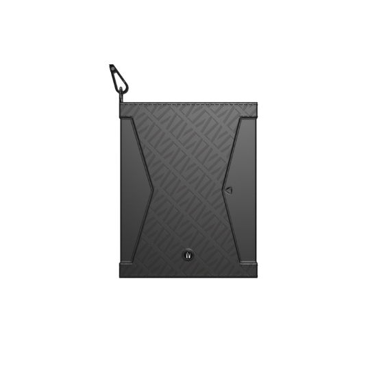 Levelo Offshore Passport Holder Leather Case Black