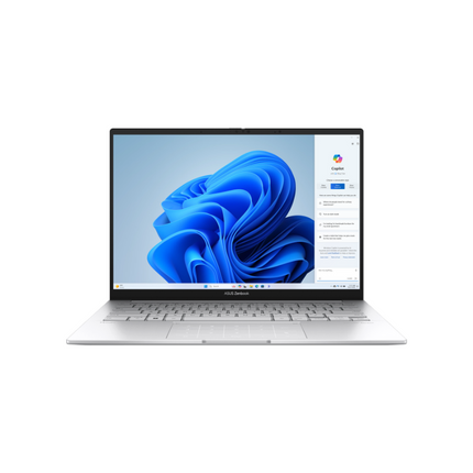 Zenbook Intel Core Ultra 5 14' OLED 3 16GB RAM 512GB SSD W11 HOME SILVER UX3405MA-OU516512S0W