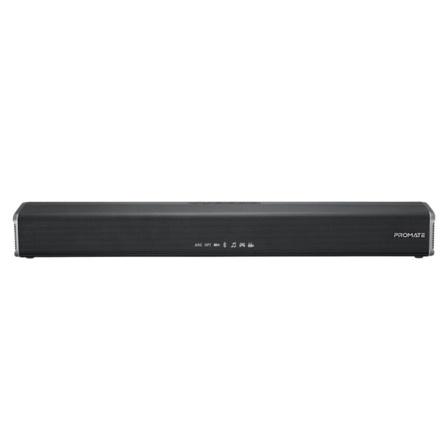 Promate 60W Ultra-Slim SoundBar with Built-in Subwoofer