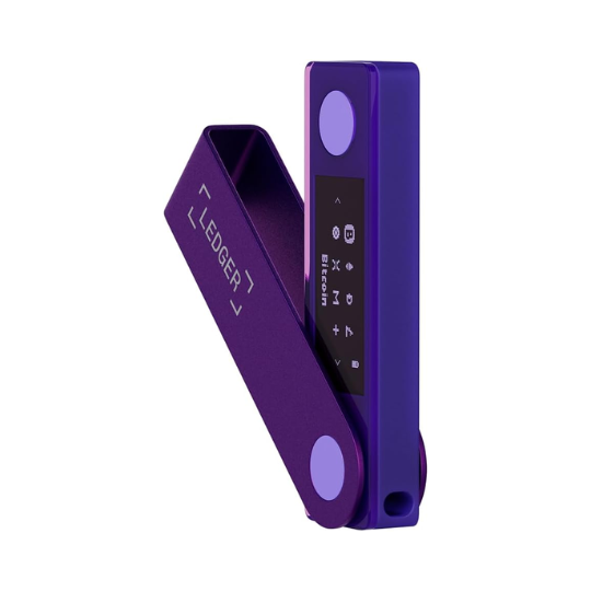 LEDGER - NANO X - CRYPTO WALLET - AMETHYST PURPLE