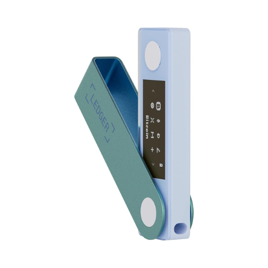 LEDGER - NANO X - CRYPTO WALLET - PASTEL GREEN