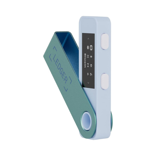 LEDGER - NANO S PLUS - CRYPTO WALLET - PASTEL GREEN