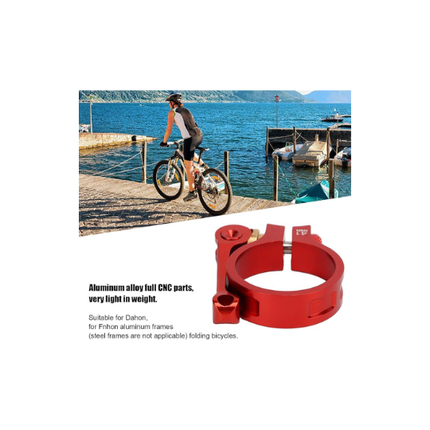 Dahon Seatpost Clamp Accessories Dark Red