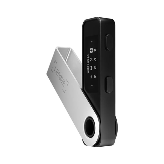 LEDGER - NANO S PLUS - CRYPTO WALLET - BLACK