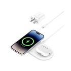 Belkin BoostCharge Pro2-in-1 Magnetic Wireless Charging Pad with Qi2 15W