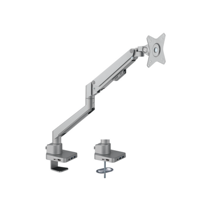 Lifetech LT-G30 Smart Gas Spring Monitor Arm with 6-in-1 Docking Station