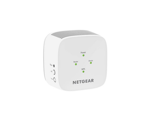 Netgear NETGEAR Wireless Repeater EX3110 WLAN Amplifier AC750 (Dual-Band WiFi 2.4/5 GHz Cover 2 to 3 Rooms & 20 Devices Up to 750 Mbps Speed)