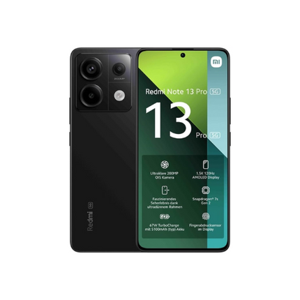 Redmi Note 13 Pro 256GB 8GB RAM Midnight Black