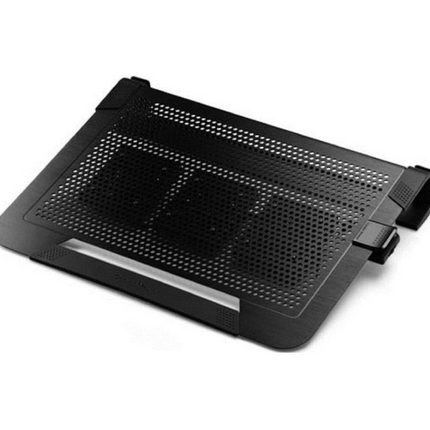 Cooler Master Cooling Pad NotePal U3 PLUS Laptop Cooler - 3 Moveable 80 mm Fans Carry Case Protector