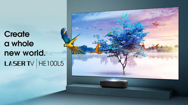 HISENSE LASER TV   100 INCH