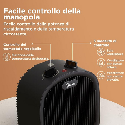 MIDEA FAN HEATER 2000W