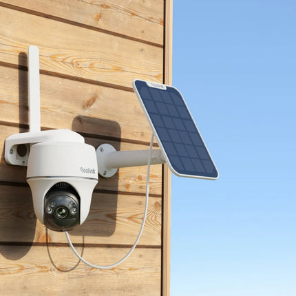 Reolink Go PT Plus 2K+ 5MP Wire-Free 4G LTE PT Battery Camera with Color Night Vision
