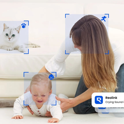 Reolink E1 4MP PT Indoor Wi-Fi Security Camera