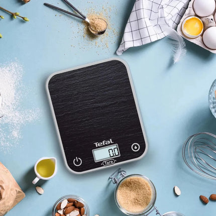 TEFAL KITCHEN SCALE BLACK
