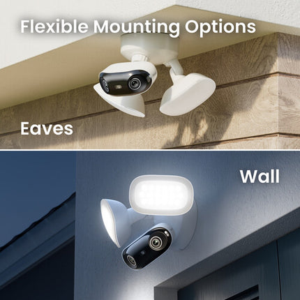 Reolink Elite Floodlight WiFi 4K 180° Wi-Fi 6 dual-lens security camera