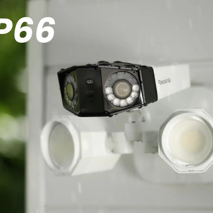 Reolink Duo Floodlight PoE 8MP 4K PoE Floodlight Camera with Dual Lens for 180° Field of View