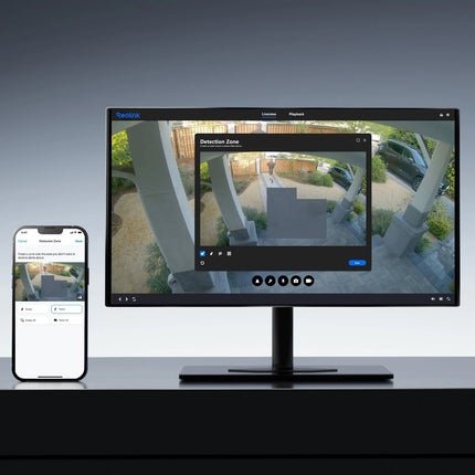Reolink Duo Floodlight PoE 8MP 4K PoE Floodlight Camera with Dual Lens for 180° Field of View