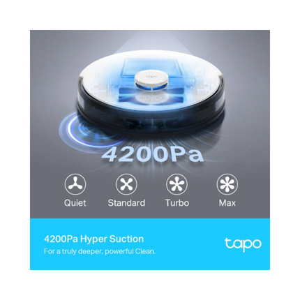 TP-Link Tapo RV30LiDAR Navigation SmartRobot Vacuum & Mop
