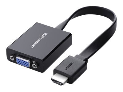 Ugreen Hdmi To Vga+3.5Mm Audio+Micro Usb Converter