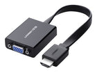 Ugreen Hdmi To Vga+3.5Mm Audio+Micro Usb Converter