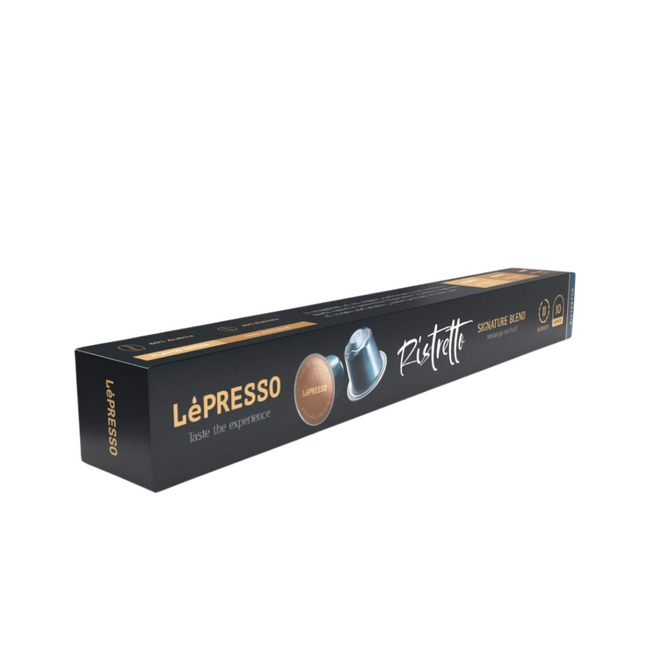 LePresso Aluminum capsules Blended 10pc - Ristretto