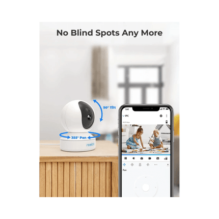 Reolink E1 3MP Smart Pan-Tilt 2K WiFi Indoor Security Camera