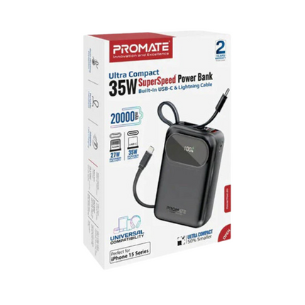 Promate PowerPod-20 Black