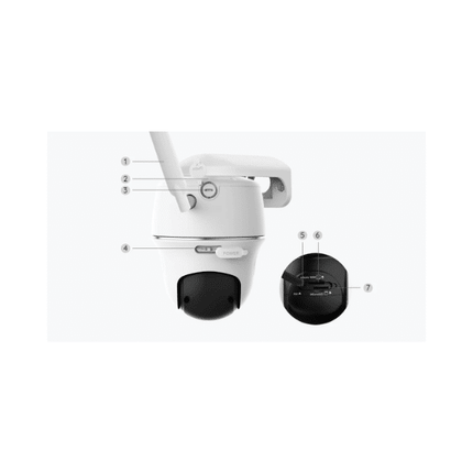 Reolink Go PT Plus 4MP 2K Pan-Tilt 4G Battery Security Camera