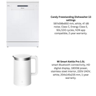 Candy Dishwasher Free standing 13 settings + Mi Smart Kettle Pro 1.5 L