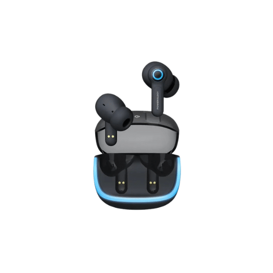 Powerology Quad Mic ENC TWS Earphone Black