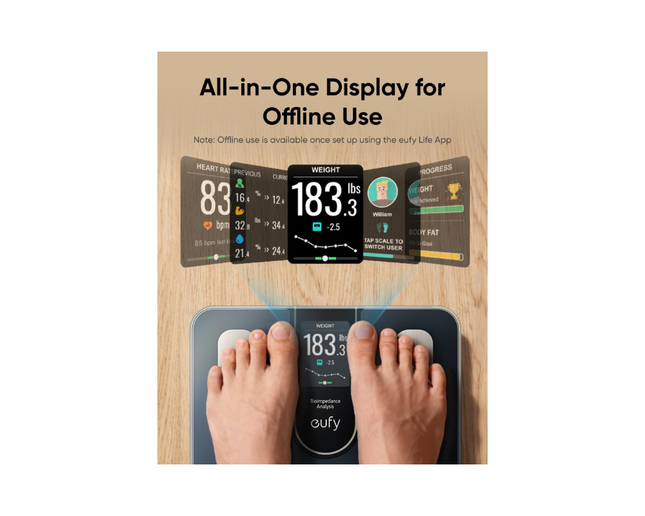 Eufy Smart Scale C20 Black