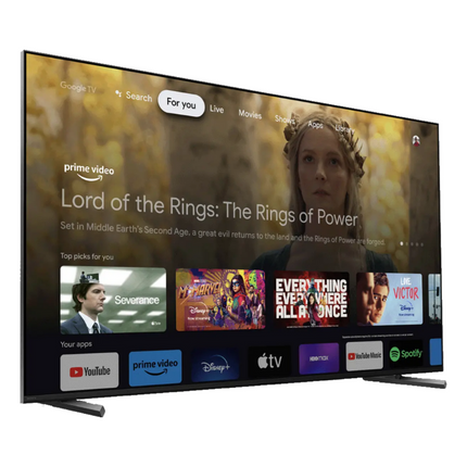 Sony 55 Inch 4K Ultra HD TV X90L Series: BRAVIA XR Full Array LED Smart Google TV XR-55X90L