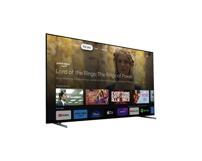 Sony OLED 65 inch BRAVIA XR A80L Series 4K Ultra HD TV: Smart Google TV with Dolby Vision HDR XR-65A80L