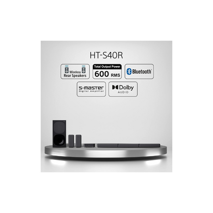 Sony HT-S40R 5.1ch Home Theater Soundbar System