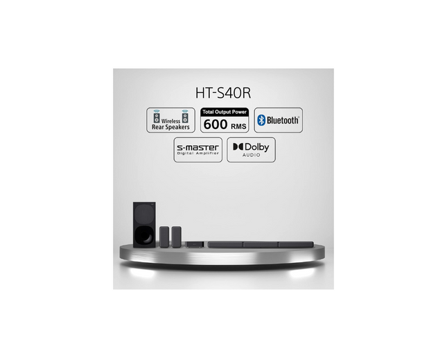 Sony HT-S40R 5.1ch Home Theater Soundbar System