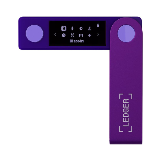 LEDGER - NANO X - CRYPTO WALLET - AMETHYST PURPLE